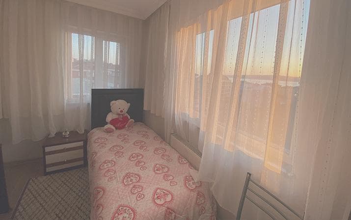 Çanakkale Kız Apart tek kişilik oda farklı açıdan görünüm